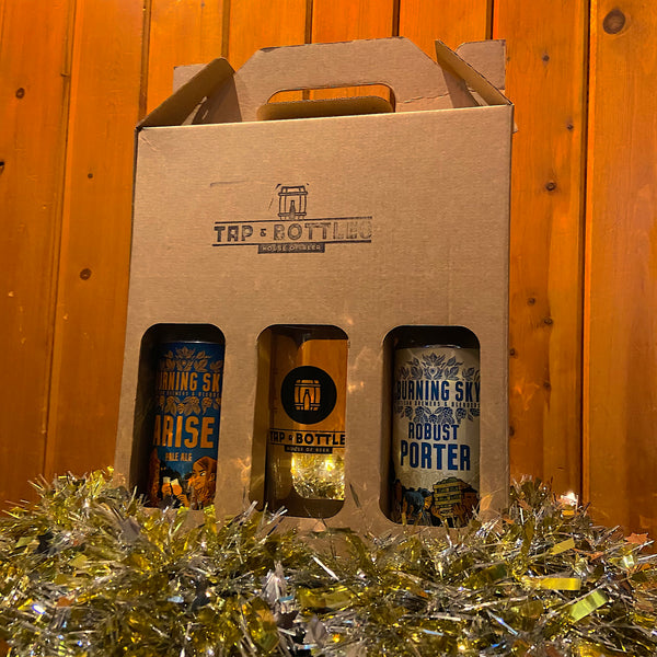 GIFT BOX - HOLDS 3 BEERS